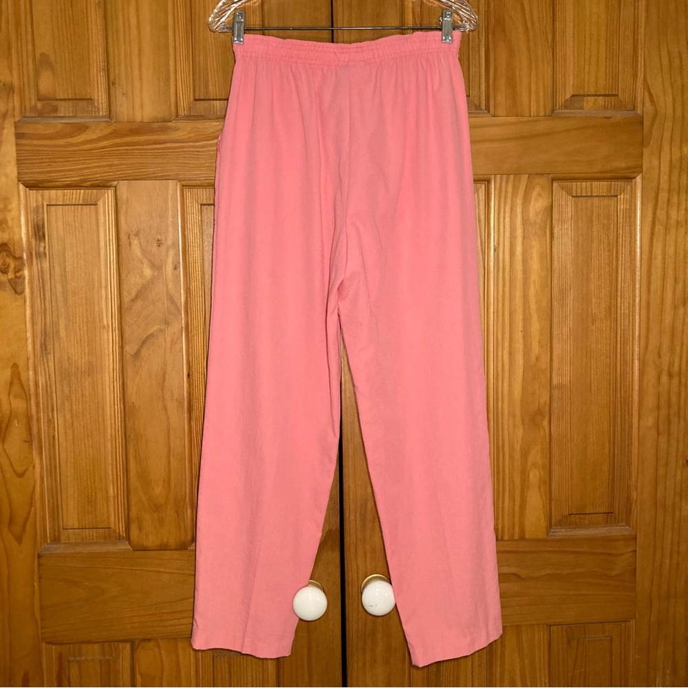 EUC Cape Cod Sportswear Vintage 80s Pull On Pants Pink Size 10 Petite